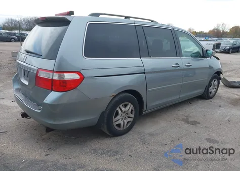 2007 Honda Odyssey Ex-L из США, поврежденный, VIN 5FNRL38627B071088